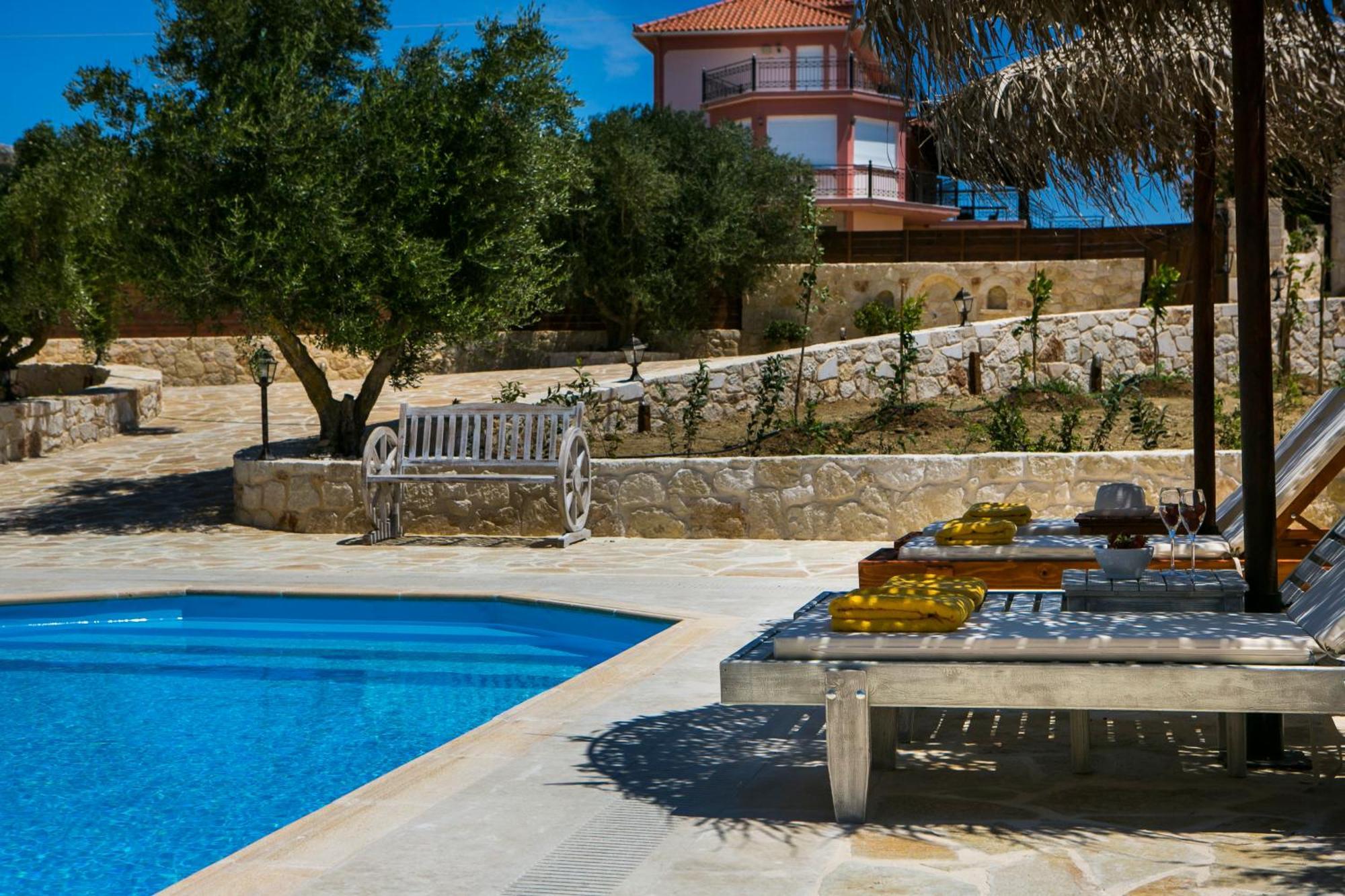 Villa Ydria Chavriáta Exterior foto