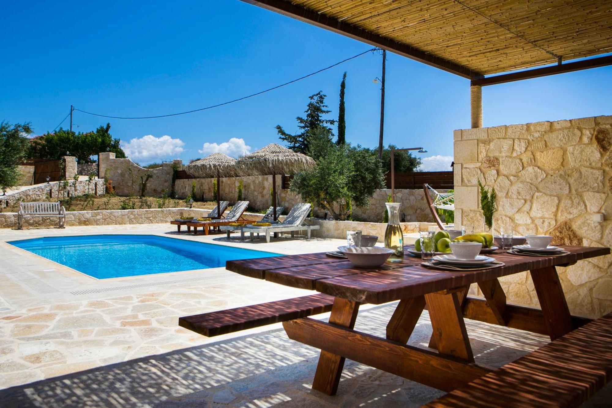 Villa Ydria Chavriáta Exterior foto