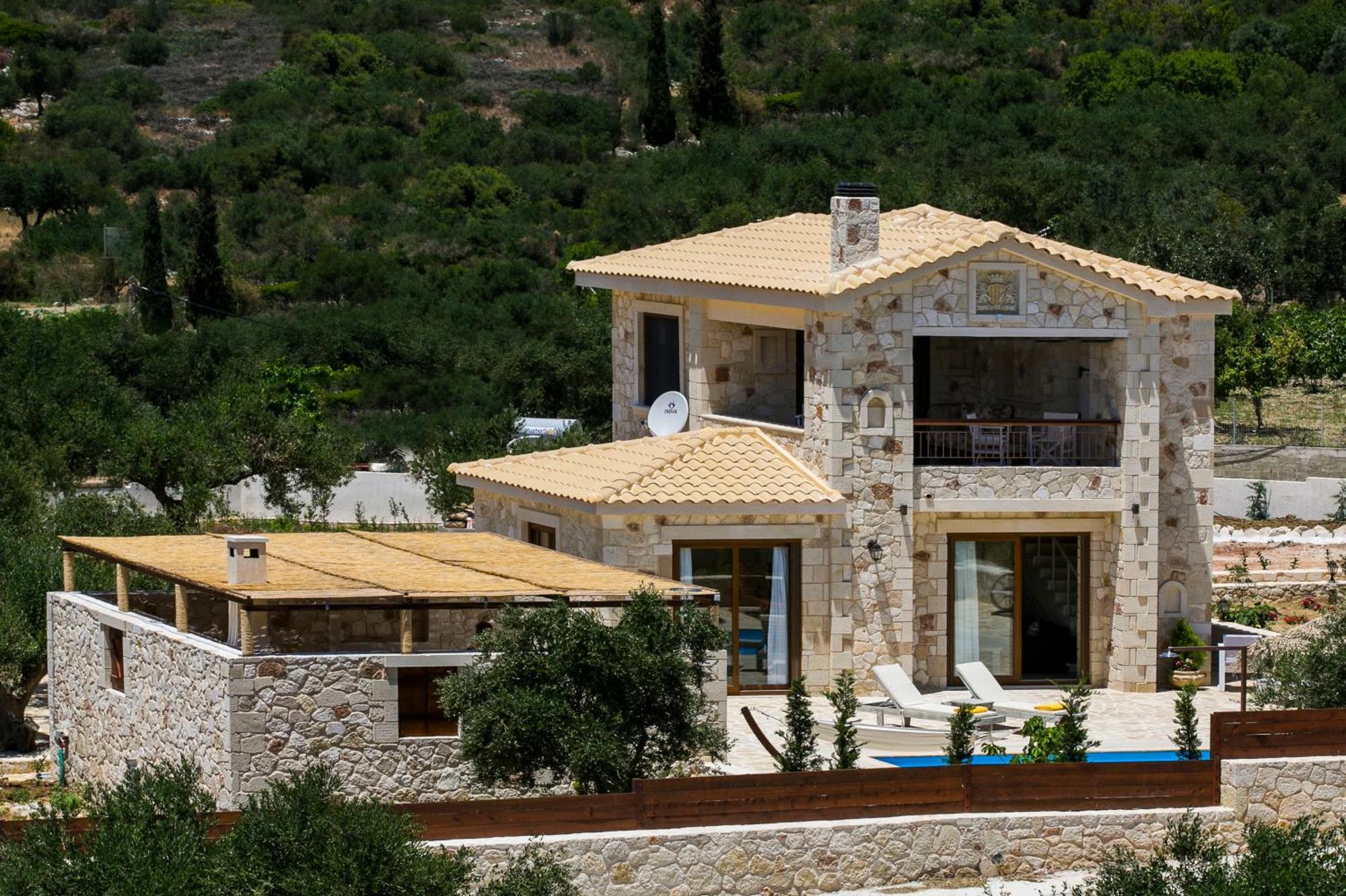 Villa Ydria Chavriáta Exterior foto