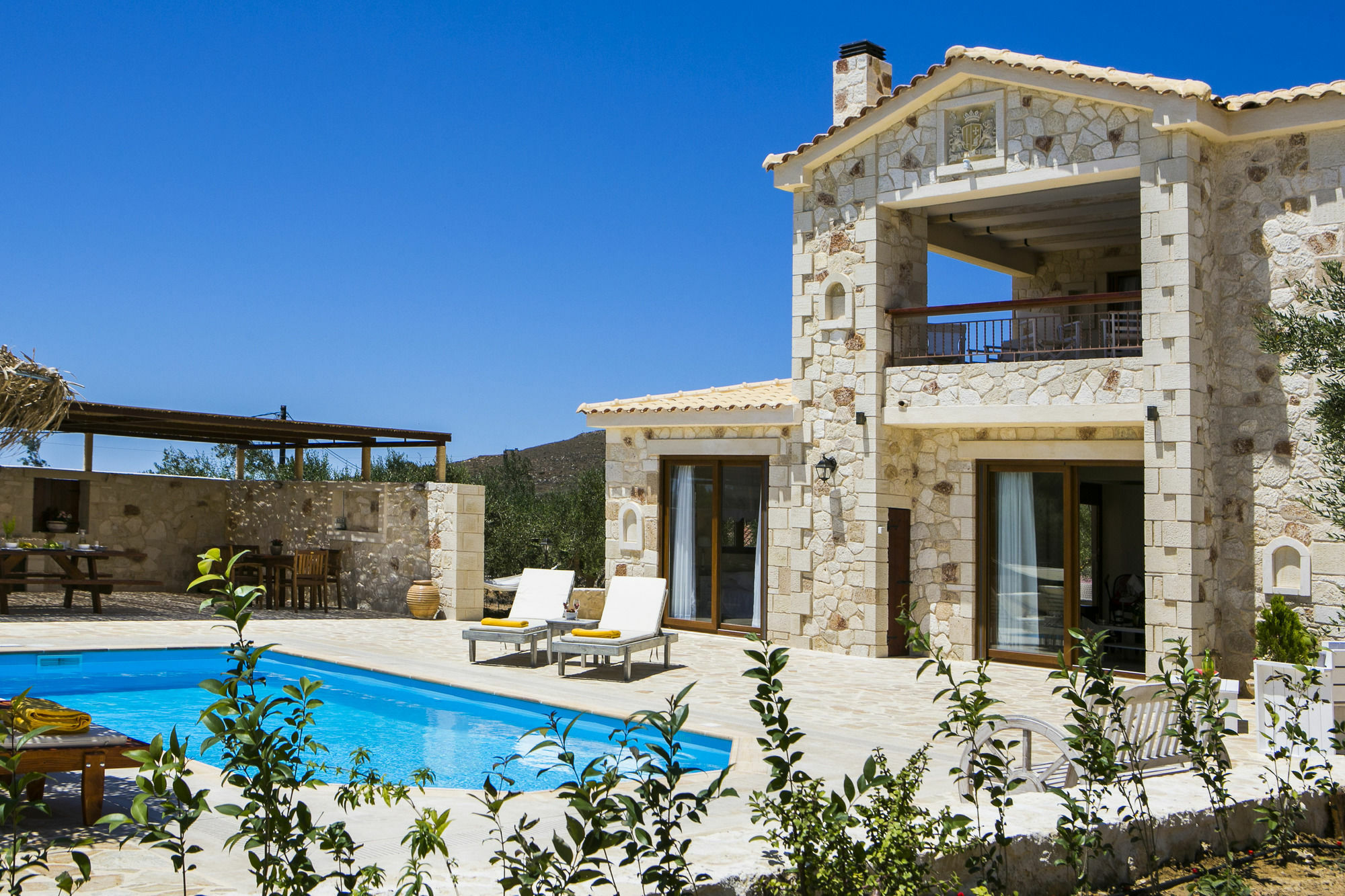 Villa Ydria Chavriáta Exterior foto
